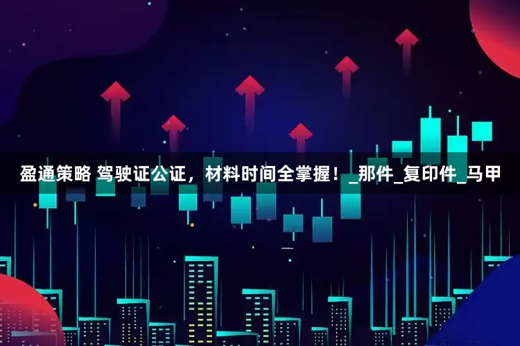 盈通策略 驾驶证公证，材料时间全掌握！_那件_复印件_马甲