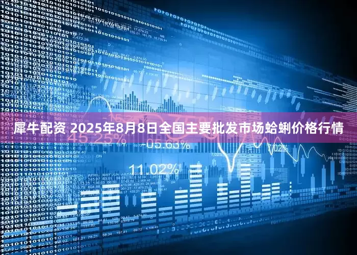 犀牛配资 2025年8月8日全国主要批发市场蛤蜊价格行情
